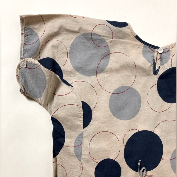 Marni NWT Kids Indigo Cotton Printed Top Size 6 - Picture 5 of 8